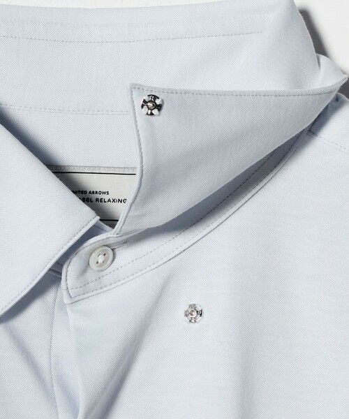 green label relaxing / グリーンレーベル リラクシング シャツ・ブラウス | エブリット TC ジャージー スナップ ボタンダウン シャツ -イージーアイロン・吸水速乾・抗菌- | 詳細12