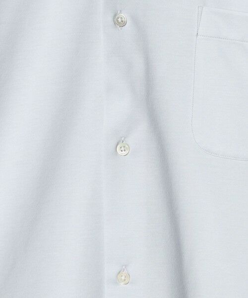 green label relaxing / グリーンレーベル リラクシング シャツ・ブラウス | エブリット TC ジャージー スナップ ボタンダウン シャツ -イージーアイロン・吸水速乾・抗菌- | 詳細14
