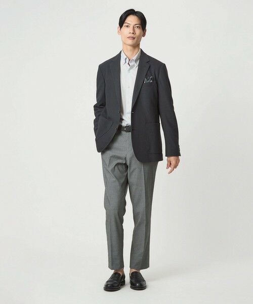 green label relaxing / グリーンレーベル リラクシング シャツ・ブラウス | エブリット TC ジャージー スナップ ボタンダウン シャツ -イージーアイロン・吸水速乾・抗菌- | 詳細3