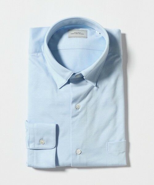 green label relaxing / グリーンレーベル リラクシング シャツ・ブラウス | エブリット TC ジャージー スナップ ボタンダウン シャツ -イージーアイロン・吸水速乾・抗菌- | 詳細26