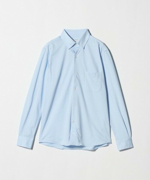 green label relaxing / グリーンレーベル リラクシング シャツ・ブラウス | エブリット TC ジャージー スナップ ボタンダウン シャツ -イージーアイロン・吸水速乾・抗菌- | 詳細27