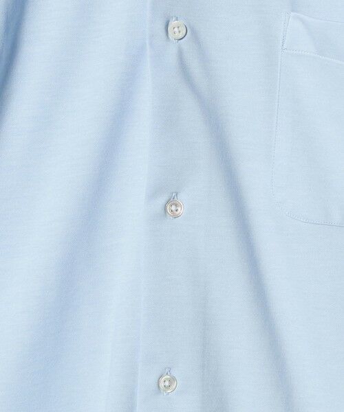 green label relaxing / グリーンレーベル リラクシング シャツ・ブラウス | エブリット TC ジャージー スナップ ボタンダウン シャツ -イージーアイロン・吸水速乾・抗菌- | 詳細30