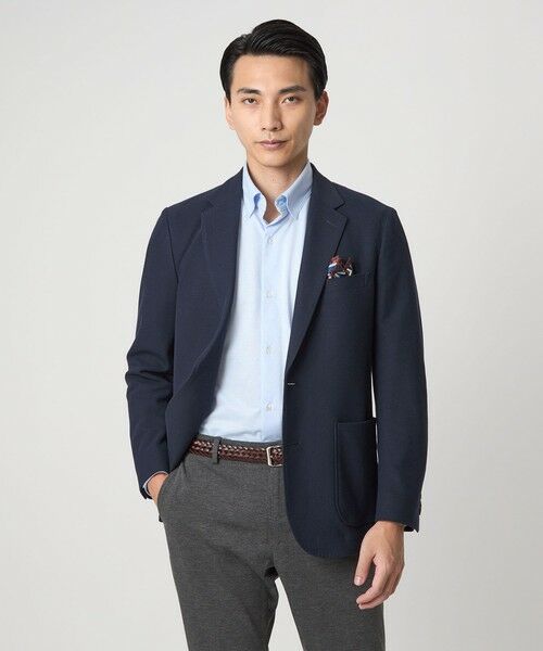 green label relaxing / グリーンレーベル リラクシング シャツ・ブラウス | エブリット TC ジャージー スナップ ボタンダウン シャツ -イージーアイロン・吸水速乾・抗菌- | 詳細24