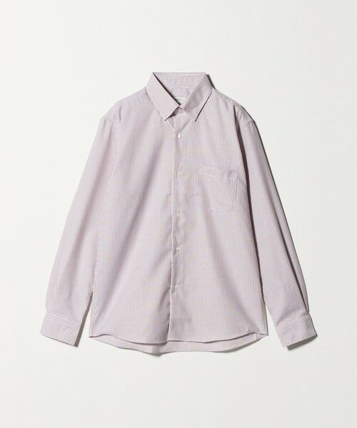 green label relaxing / グリーンレーベル リラクシング シャツ・ブラウス | エブリット コットンオックス ストライプ スナップ ボタンダウン シャツ -イージーアイロン- | 詳細8