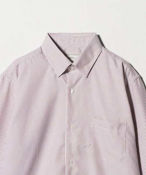 green label relaxing / グリーンレーベル リラクシング シャツ・ブラウス | エブリット コットンオックス ストライプ スナップ ボタンダウン シャツ -イージーアイロン- | 詳細10
