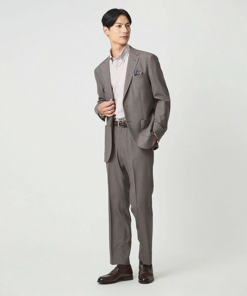 green label relaxing / グリーンレーベル リラクシング シャツ・ブラウス | エブリット コットンオックス ストライプ スナップ ボタンダウン シャツ -イージーアイロン- | 詳細3