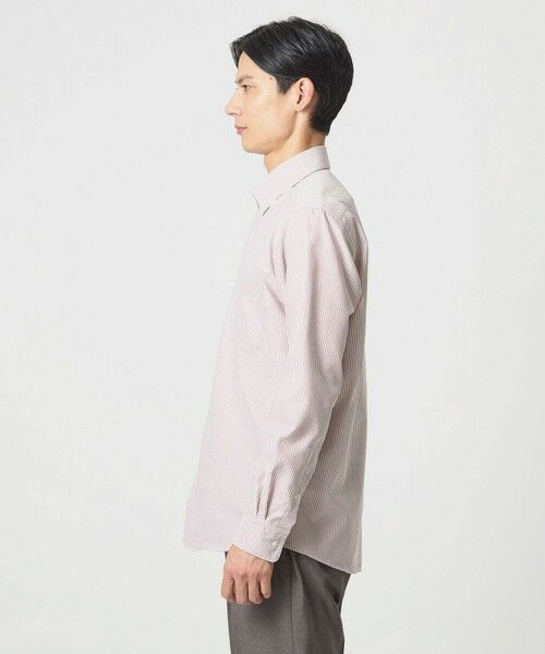 green label relaxing / グリーンレーベル リラクシング シャツ・ブラウス | エブリット コットンオックス ストライプ スナップ ボタンダウン シャツ -イージーアイロン- | 詳細5