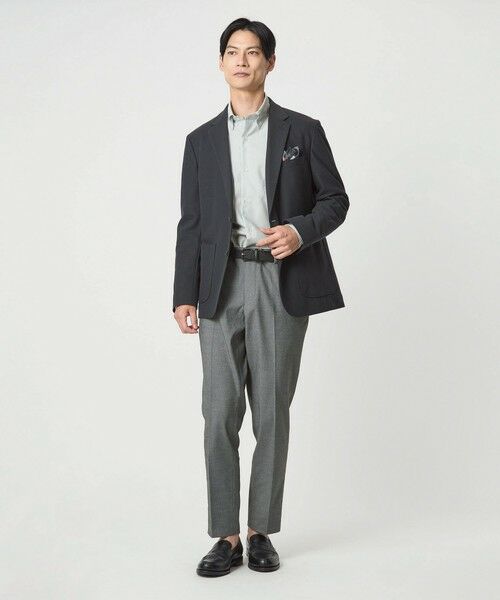 green label relaxing / グリーンレーベル リラクシング シャツ・ブラウス | エブリット コットンオックス ストライプ スナップ ボタンダウン シャツ -イージーアイロン- | 詳細19