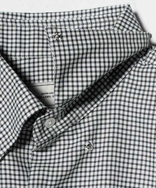 green label relaxing / グリーンレーベル リラクシング シャツ・ブラウス | エブリット コットンオックス ギンガムチェック スナップ ボタンダウン シャツ -イージーアイロン- | 詳細11