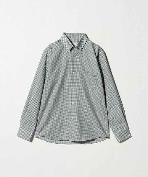 green label relaxing / グリーンレーベル リラクシング シャツ・ブラウス | エブリット コットンオックス ギンガムチェック スナップ ボタンダウン シャツ -イージーアイロン- | 詳細7