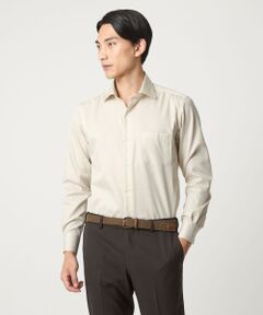 green label relaxing / グリーンレーベル リラクシング シャツ・ブラウス | コットン ナローストライプ ワイドカラー ドレスシャツ -イージーアイロン-