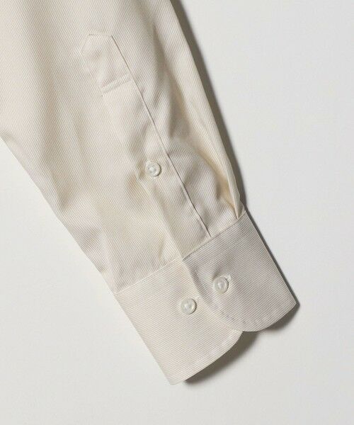 green label relaxing / グリーンレーベル リラクシング シャツ・ブラウス | コットン ナローストライプ ワイドカラー ドレスシャツ -イージーアイロン- | 詳細6