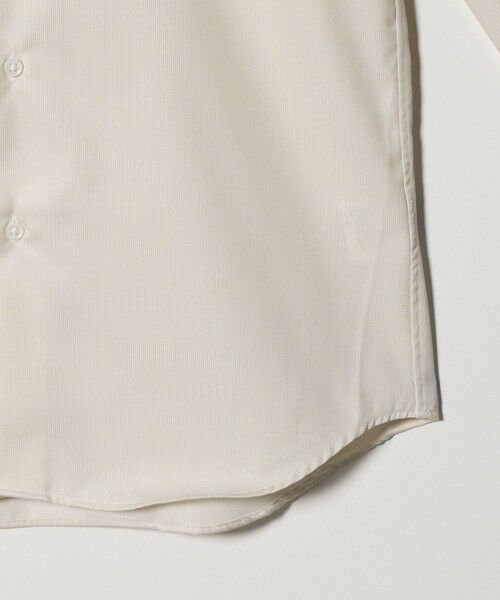 green label relaxing / グリーンレーベル リラクシング シャツ・ブラウス | コットン ナローストライプ ワイドカラー ドレスシャツ -イージーアイロン- | 詳細7