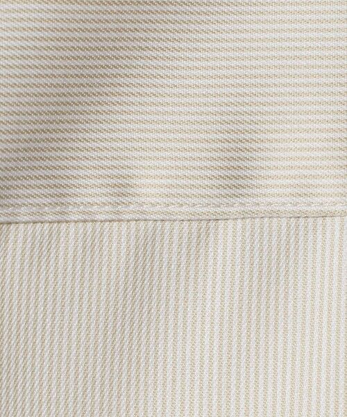 green label relaxing / グリーンレーベル リラクシング シャツ・ブラウス | コットン ナローストライプ ワイドカラー ドレスシャツ -イージーアイロン- | 詳細9