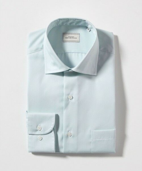 green label relaxing / グリーンレーベル リラクシング シャツ・ブラウス | コットン ナローストライプ ワイドカラー ドレスシャツ -イージーアイロン- | 詳細19