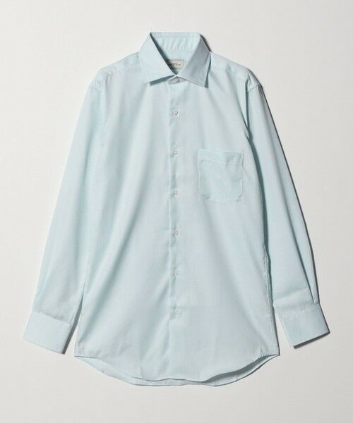 green label relaxing / グリーンレーベル リラクシング シャツ・ブラウス | コットン ナローストライプ ワイドカラー ドレスシャツ -イージーアイロン- | 詳細20