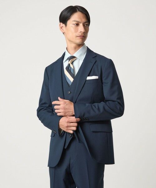 green label relaxing / グリーンレーベル リラクシング シャツ・ブラウス | コットン ナローストライプ ワイドカラー ドレスシャツ -イージーアイロン- | 詳細14