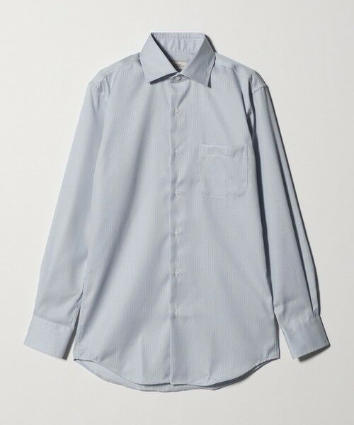 green label relaxing / グリーンレーベル リラクシング シャツ・ブラウス | コットン ナローストライプ ワイドカラー ドレスシャツ -イージーアイロン- | 詳細26
