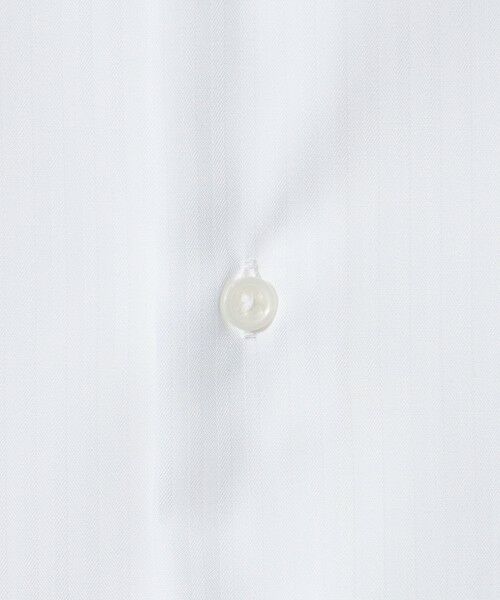 green label relaxing / グリーンレーベル リラクシング シャツ・ブラウス | コットン シャドーストライプ クレリック ワイドカラー ドレスシャツ -イージーアイロン- | 詳細7