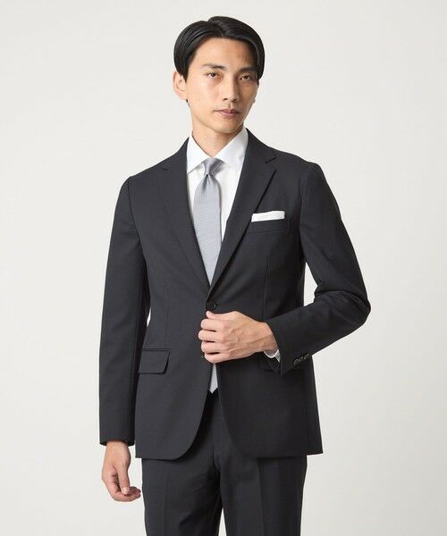 green label relaxing / グリーンレーベル リラクシング シャツ・ブラウス | コットン シャドーストライプ クレリック ワイドカラー ドレスシャツ -イージーアイロン- | 詳細1