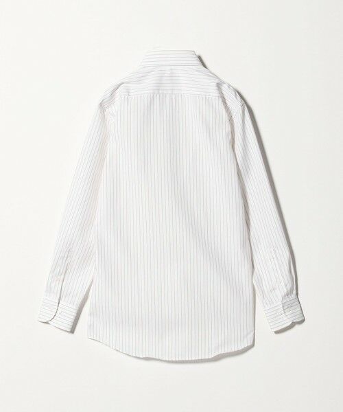 green label relaxing / グリーンレーベル リラクシング シャツ・ブラウス | コットン ピンストライプ タブカラー ドレスシャツ -イージーアイロン- | 詳細6
