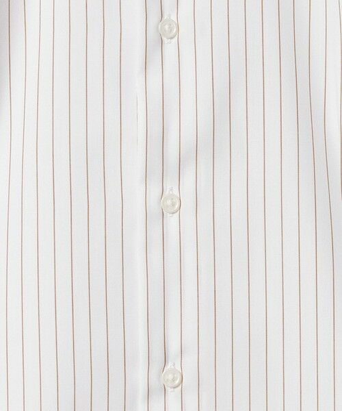 green label relaxing / グリーンレーベル リラクシング シャツ・ブラウス | コットン ピンストライプ タブカラー ドレスシャツ -イージーアイロン- | 詳細8