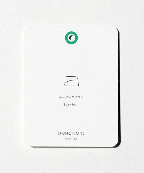 green label relaxing / グリーンレーベル リラクシング シャツ・ブラウス | コットン ピンストライプ タブカラー ドレスシャツ -イージーアイロン- | 詳細25