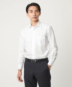 green label relaxing / グリーンレーベル リラクシング シャツ・ブラウス | コットン ブロード ショートワイドカラー ドレスシャツ -形態安定-