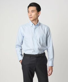 green label relaxing / グリーンレーベル リラクシング シャツ・ブラウス | コットン ロイヤルオックス ボタンダウン ドレスシャツ -形態安定-