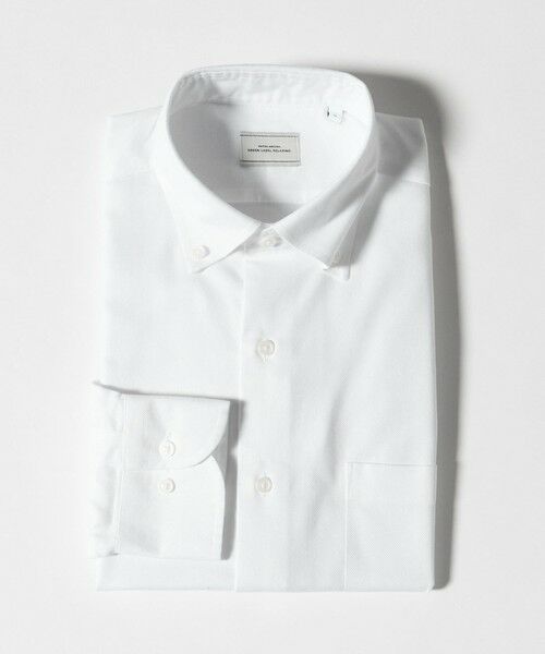 green label relaxing / グリーンレーベル リラクシング シャツ・ブラウス | コットン ロイヤルオックス ボタンダウン ドレスシャツ -形態安定- | 詳細3