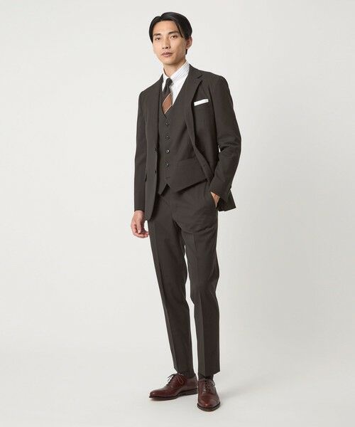 green label relaxing / グリーンレーベル リラクシング セットアップ | A+ TWPU サージ スリム アジャスター セットアップパンツ -ウォッシャブル・ストレッチ- | 詳細10