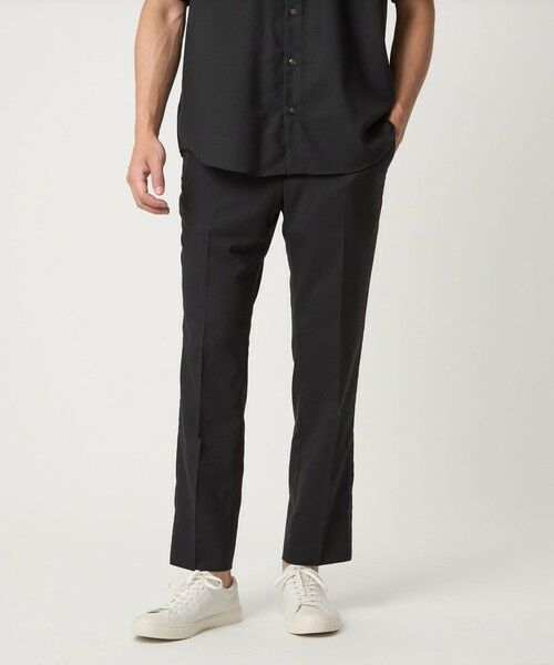 green label relaxing/グリーンレーベル リラクシング TWタンブラー スタンダード NP イージーパンツ -ウォッシャブル・ストレッチ- BLACK XL