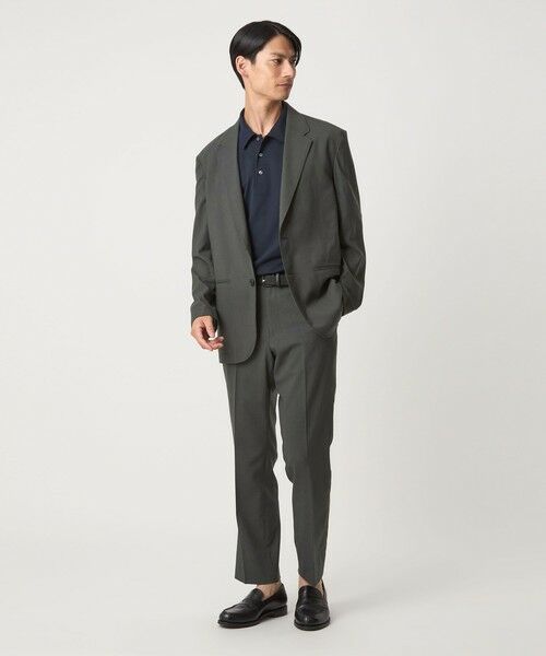 green label relaxing / グリーンレーベル リラクシング スラックス・ドレスパンツ | TWタンブラー スタンダード NP イージーパンツ -ウォッシャブル・ストレッチ- | 詳細11