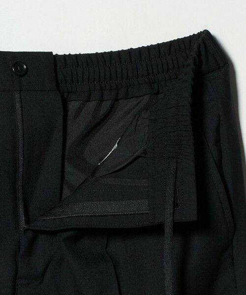 green label relaxing / グリーンレーベル リラクシング スラックス・ドレスパンツ | TWタンブラー ワイド 1プリーツ イージーパンツ -ウォッシャブル・ストレッチ- | 詳細5