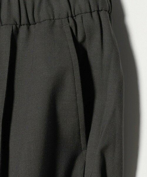 green label relaxing / グリーンレーベル リラクシング スラックス・ドレスパンツ | TWタンブラー ワイド 1プリーツ イージーパンツ -ウォッシャブル・ストレッチ- | 詳細16