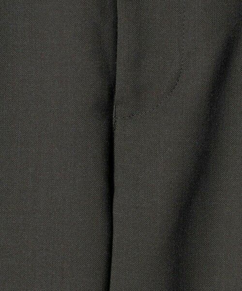 green label relaxing / グリーンレーベル リラクシング スラックス・ドレスパンツ | TWタンブラー ワイド 1プリーツ イージーパンツ -ウォッシャブル・ストレッチ- | 詳細20