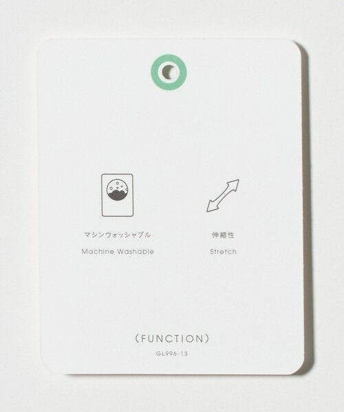 green label relaxing / グリーンレーベル リラクシング スラックス・ドレスパンツ | TWタンブラー ワイド 1プリーツ イージーパンツ -ウォッシャブル・ストレッチ- | 詳細24