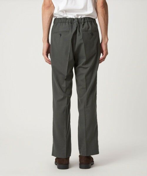 green label relaxing / グリーンレーベル リラクシング スラックス・ドレスパンツ | TWタンブラー ワイド 1プリーツ イージーパンツ -ウォッシャブル・ストレッチ- | 詳細11