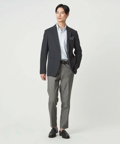 green label relaxing / グリーンレーベル リラクシング スラックス・ドレスパンツ | エブリット TCPUオックス スリム NP イージー スラックス -ストレッチ- | 詳細1