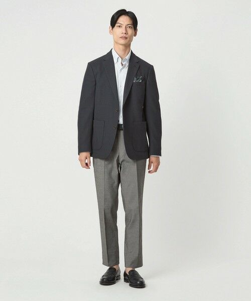 green label relaxing / グリーンレーベル リラクシング スラックス・ドレスパンツ | エブリット TCPUオックス スリム NP イージー スラックス -ストレッチ- | 詳細2