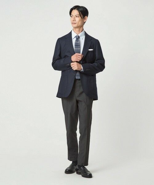 green label relaxing / グリーンレーベル リラクシング スラックス・ドレスパンツ | エブリット TCPUオックス スリム NP イージー スラックス -ストレッチ- | 詳細19