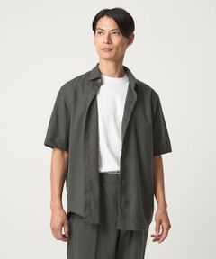 green label relaxing / グリーンレーベル リラクシング シャツ・ブラウス | TWタンブラー リラックス レギュラーカラー 半袖シャツ -ウォッシャブル・ストレッチ-