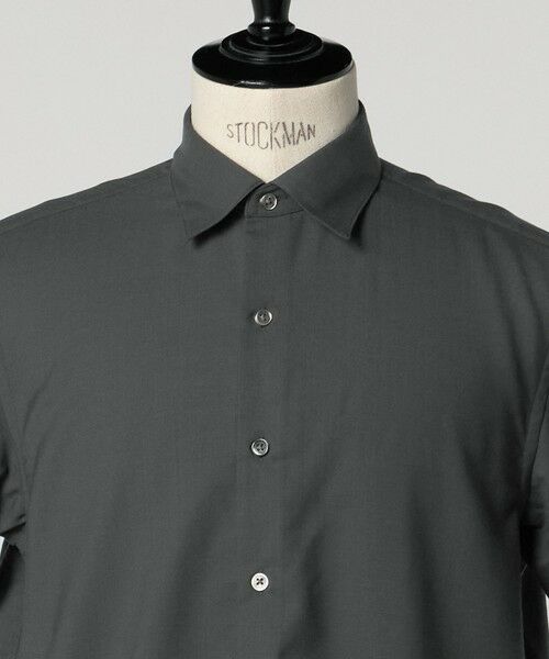 green label relaxing / グリーンレーベル リラクシング シャツ・ブラウス | TWタンブラー リラックス レギュラーカラー 半袖シャツ -ウォッシャブル・ストレッチ- | 詳細12