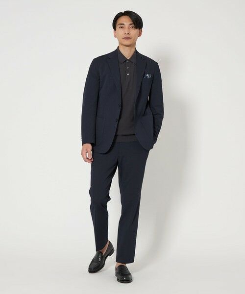 green label relaxing / グリーンレーベル リラクシング ポロシャツ | A+ リネンミックス ニット ポロシャツ | 詳細3