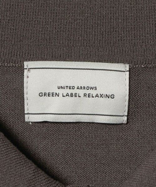 green label relaxing / グリーンレーベル リラクシング ポロシャツ | A+ リネンミックス ニット ポロシャツ | 詳細25