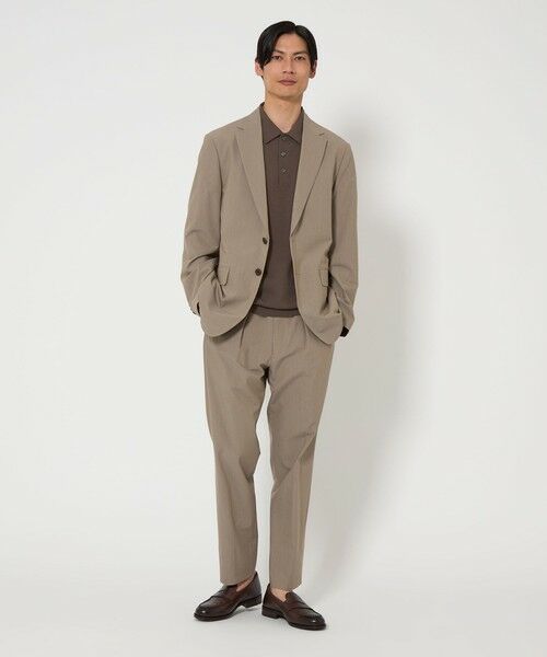 green label relaxing / グリーンレーベル リラクシング ポロシャツ | A+ リネンミックス ニット ポロシャツ | 詳細17