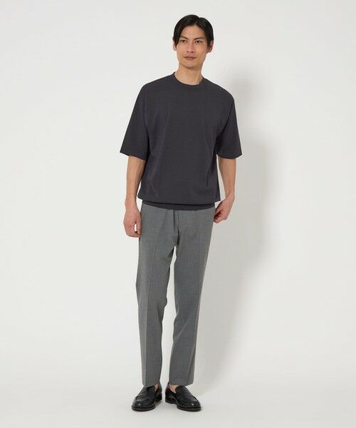 green label relaxing / グリーンレーベル リラクシング ニット・セーター | A+ リネンミックス クルーネック ニット | 詳細1