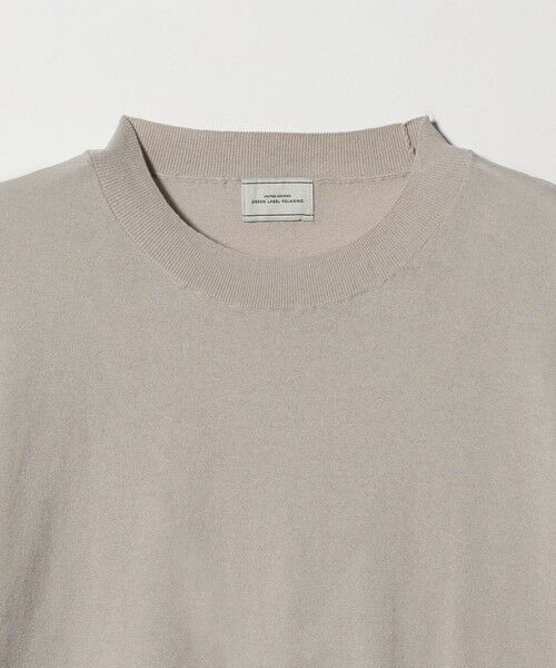 green label relaxing / グリーンレーベル リラクシング ニット・セーター | A+ リネンミックス クルーネック ニット | 詳細15
