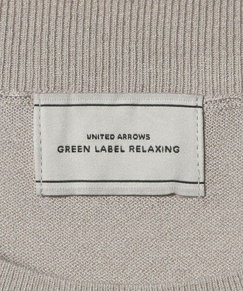 green label relaxing / グリーンレーベル リラクシング ニット・セーター | A+ リネンミックス クルーネック ニット | 詳細19