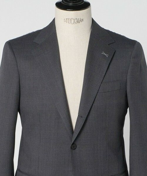 green label relaxing / グリーンレーベル リラクシング セットアップ | REDA グレンチェック 3B HXD スーツジャケット | 詳細7